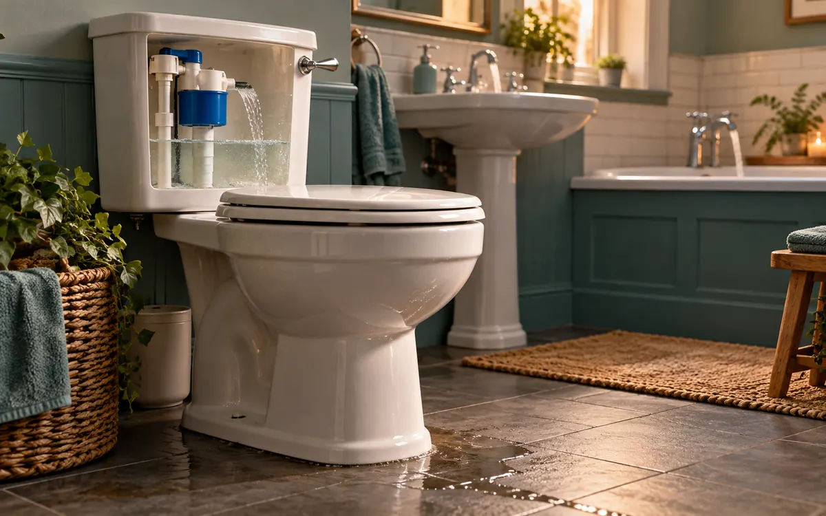 Editorial illustration: a running cistern or a blocked toilet? Liberton and Gilmerton bathroom symptoms