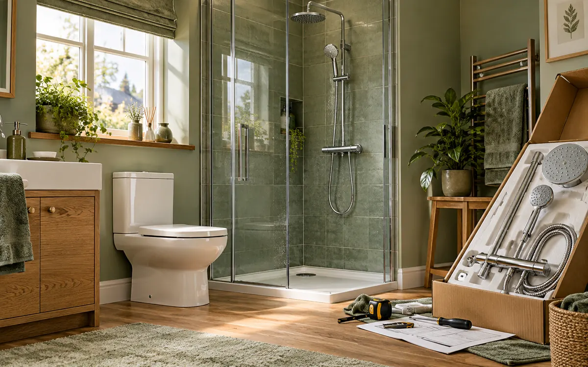 Editorial illustration: preparing a planned plumbing visit