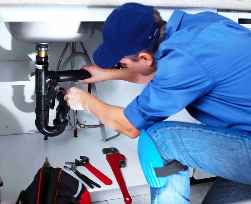 Plumbing and heating service imagery
